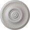 Ekena Millwork Raynor Ceiling Medallion (Fits Canopies up to 6"), Hnd-Painted Ultra Pure White, 20 5/8"OD x 1 3/8"P CM20BEUWF - alternate 1